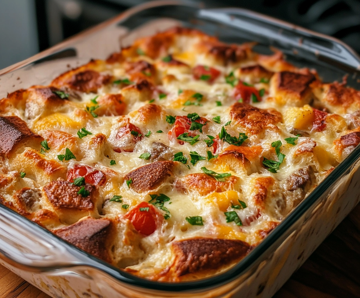 Overnight Breakfast Casserole Recipe