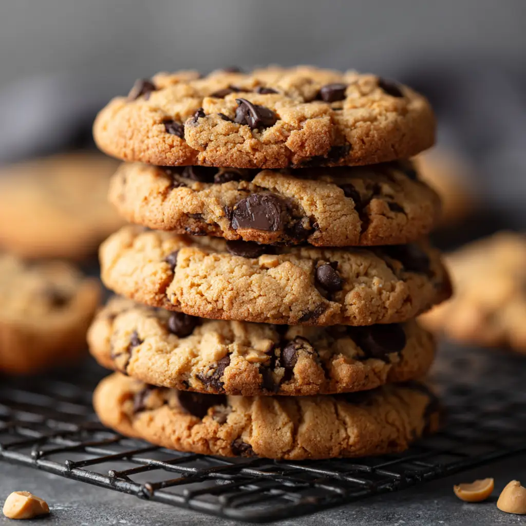 Chocolate Chip Peanut Butter Cookies Without Brown Sugar Recipe