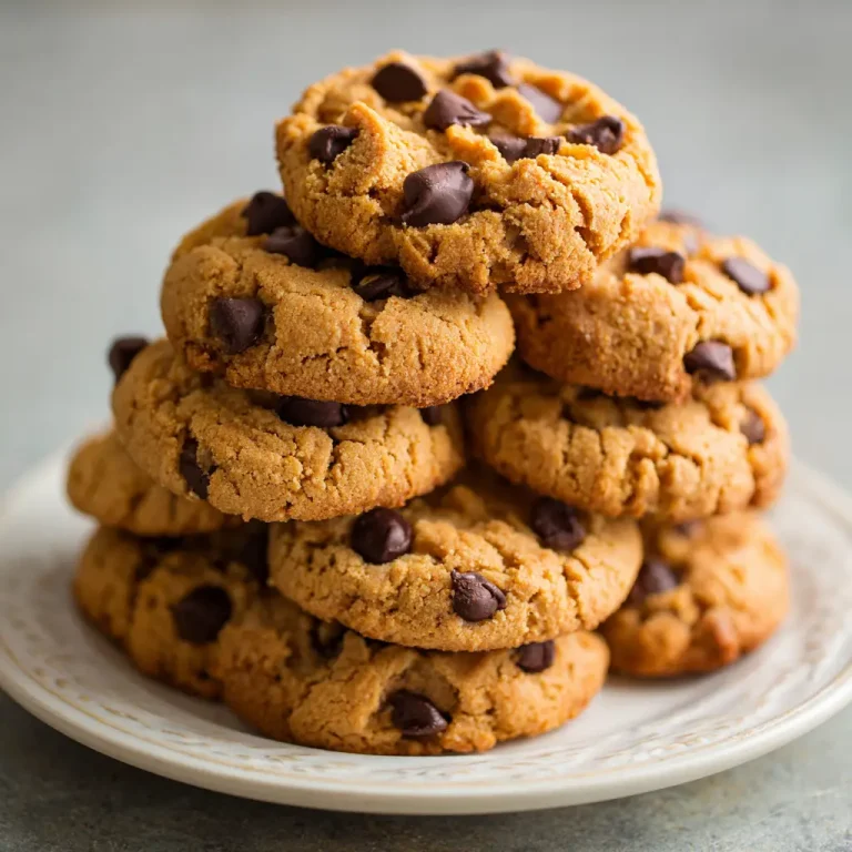 Chocolate Chip Peanut Butter Cookies Without Brown Sugar Recipe