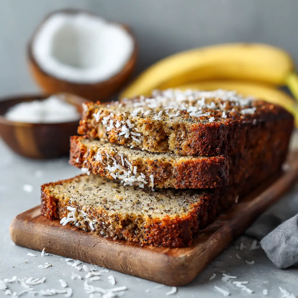 Coconut Flour Banana Bread Recipe