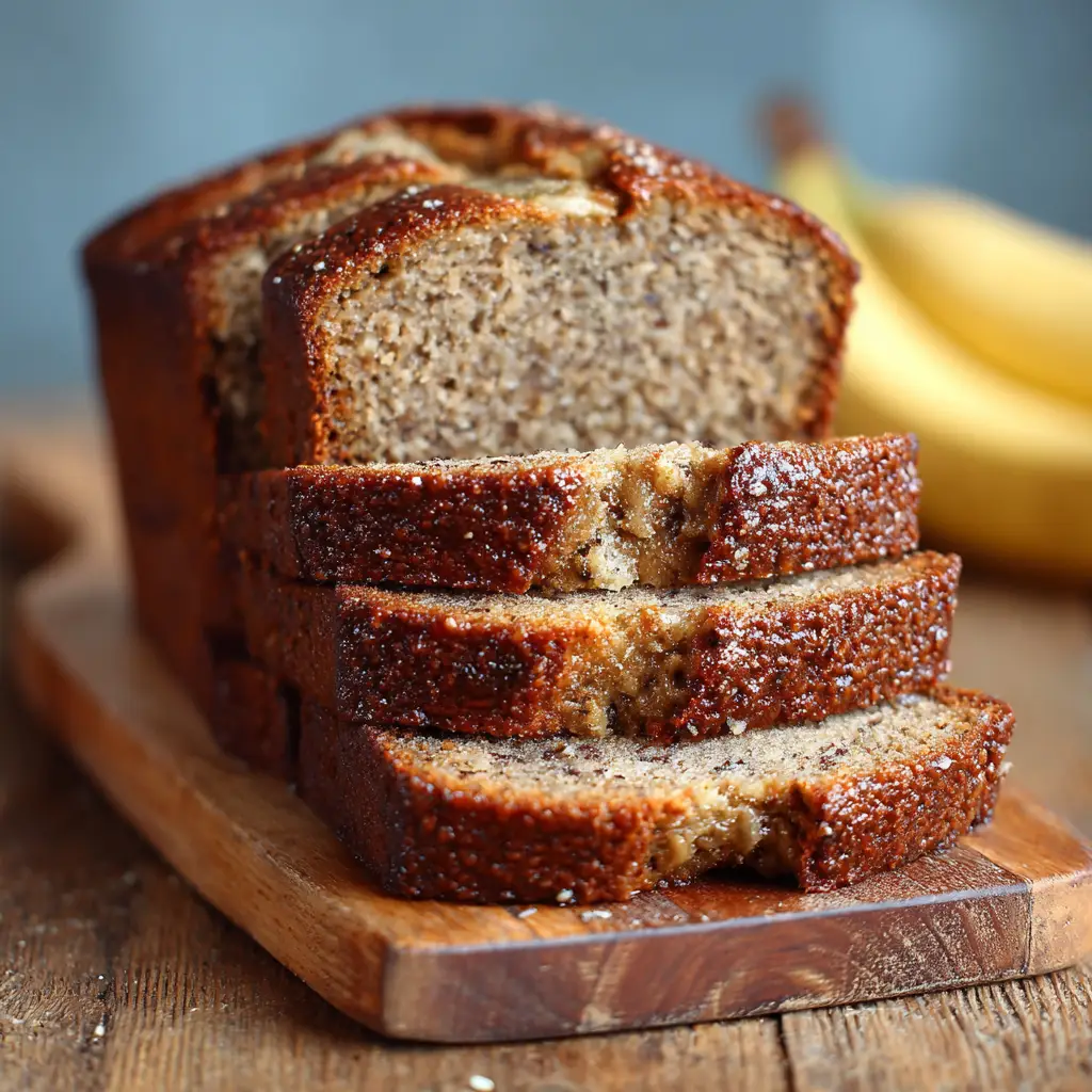Oat Flour Banana Bread Recipe