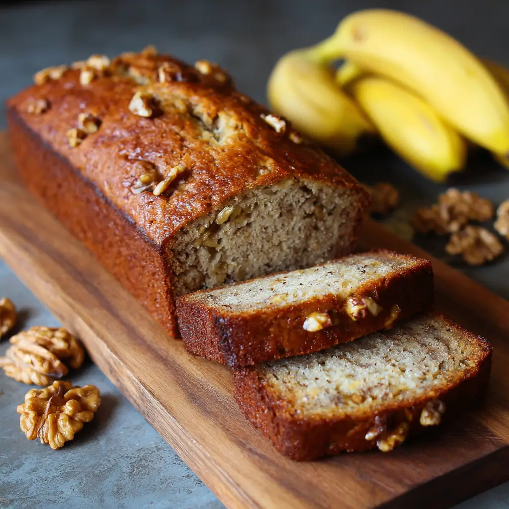 Banana Walnut Bread