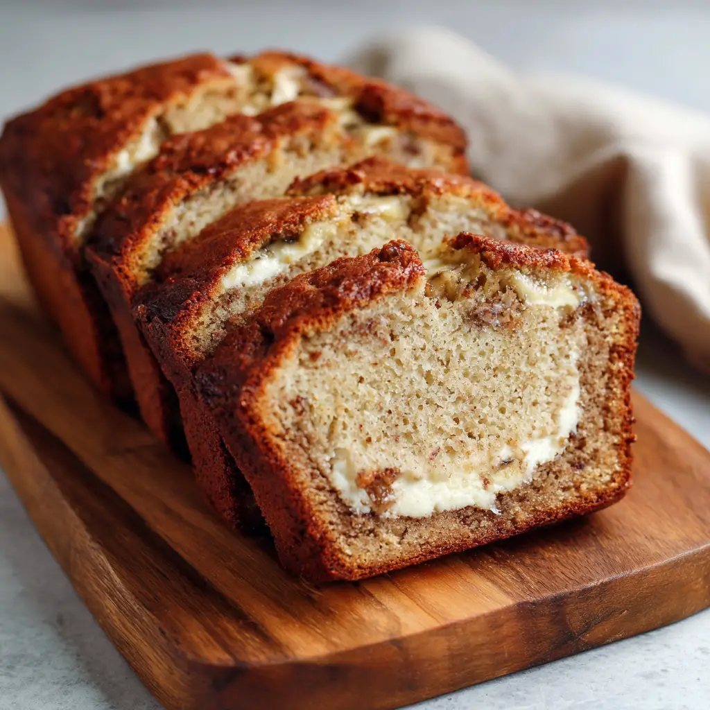 Cream Cheese Banana Bread