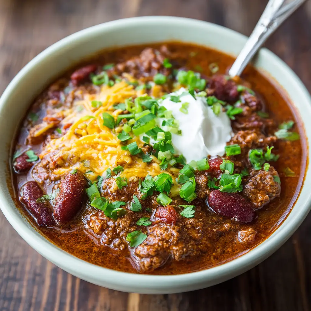 Easy Chili Recipe Stovetop