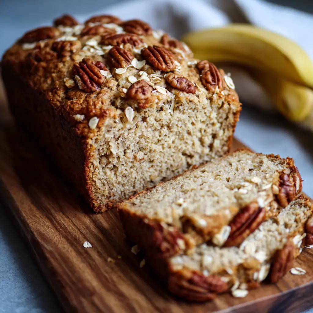 Oatmeal Banana Bread