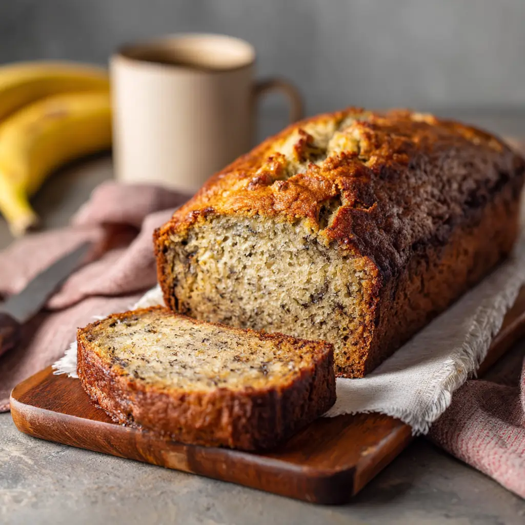 homemade banana bread