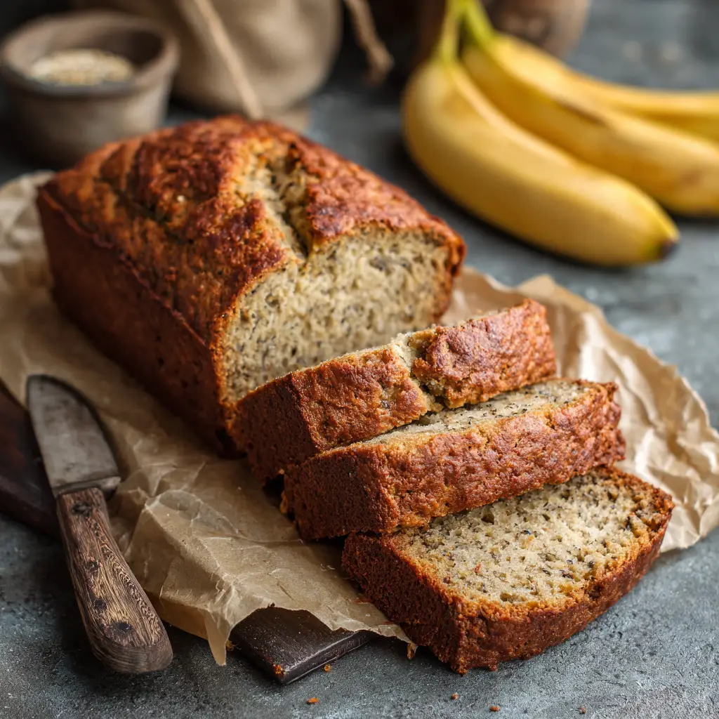 low calorie banana bread