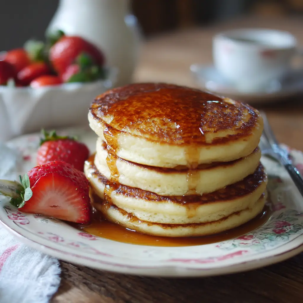 pancake recipe no baking powder