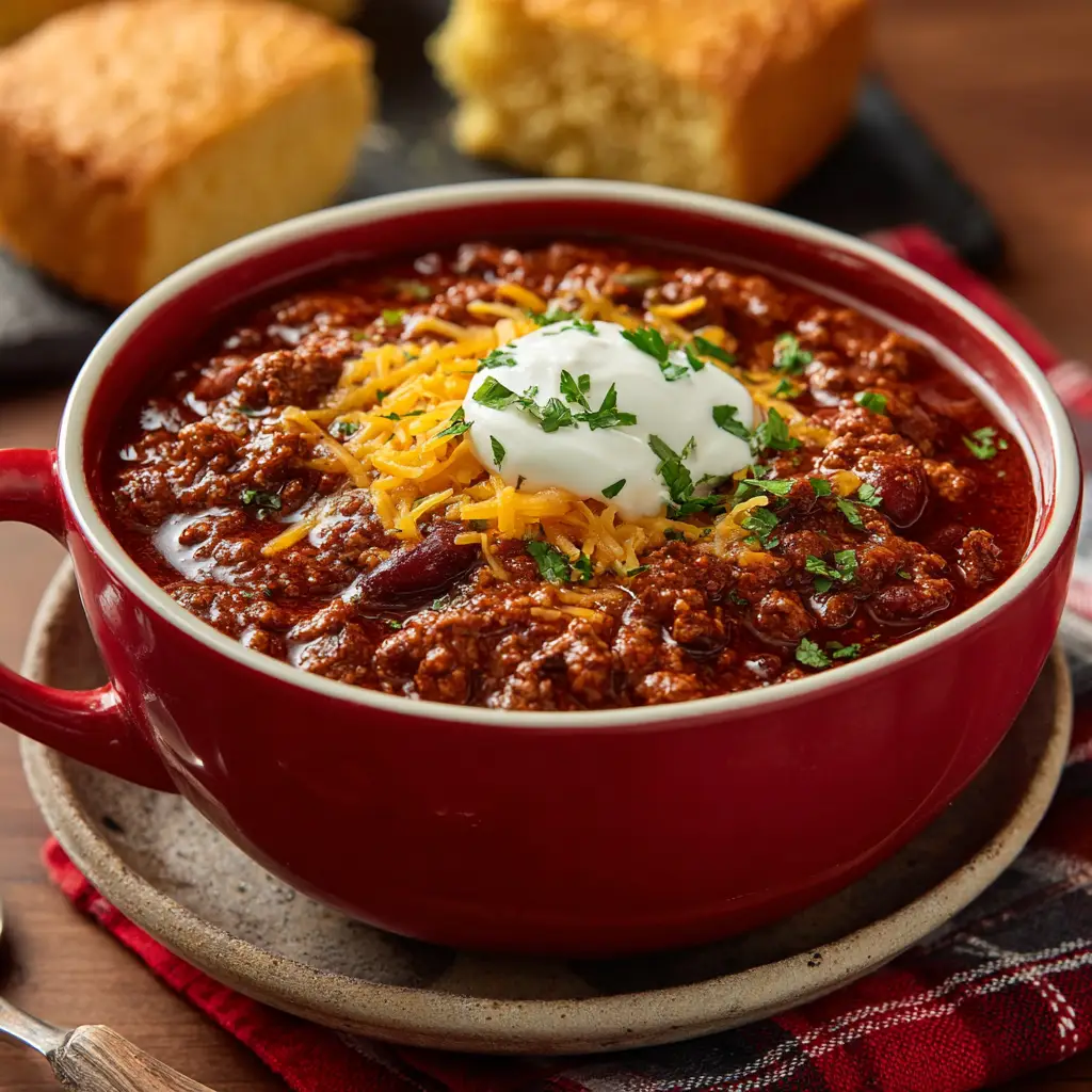 slow cooker chili recipe