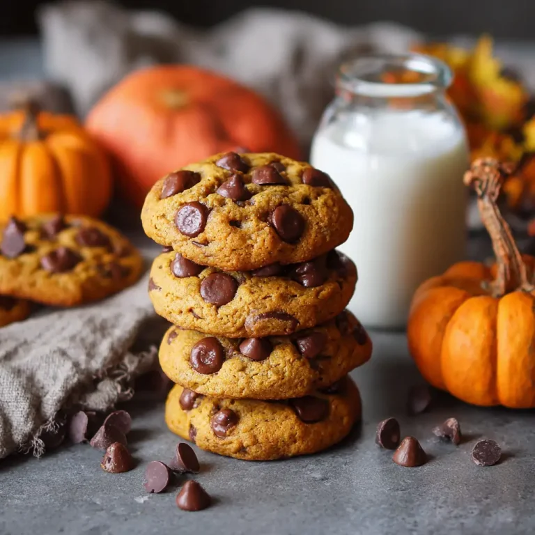 Brown Butter Pumpkin Chocolate Chip Cookies