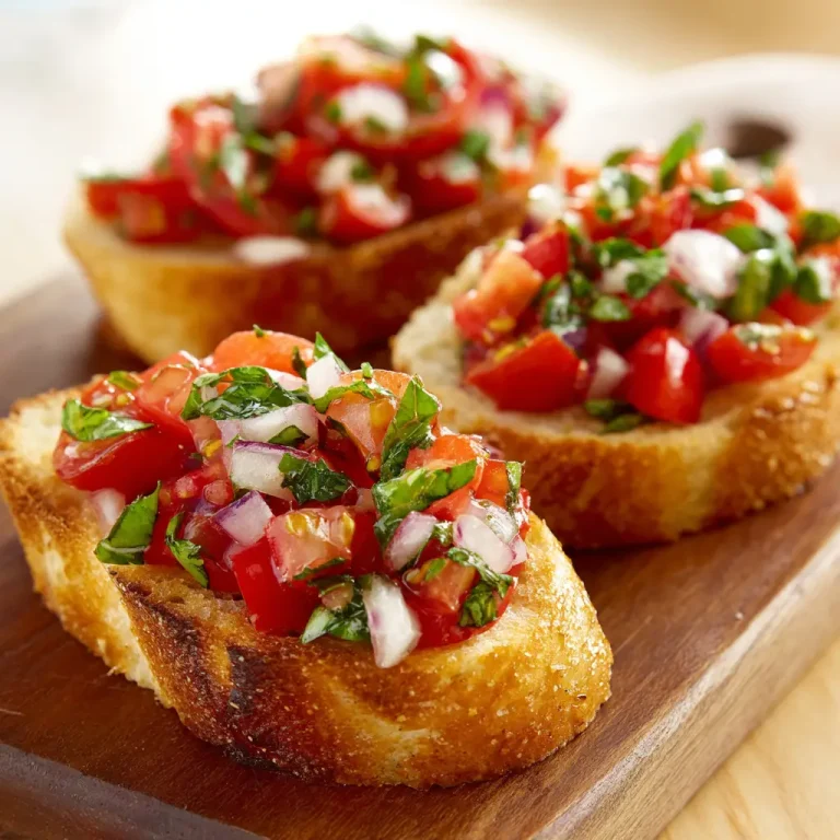 Bruschetta Recipe Easy