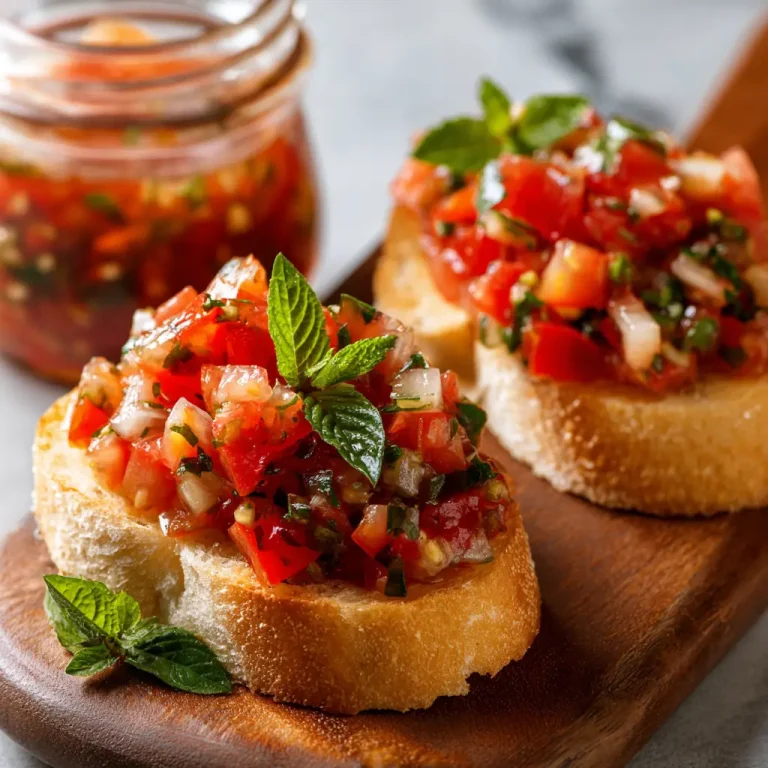 Canned Bruschetta Recipe