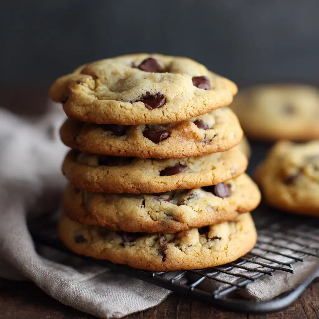 Soft and Chewy Chocolate Chip Cookies