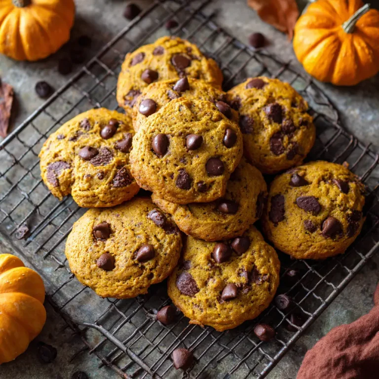 Sourdough Pumpkin Chocolate Chip Cookies