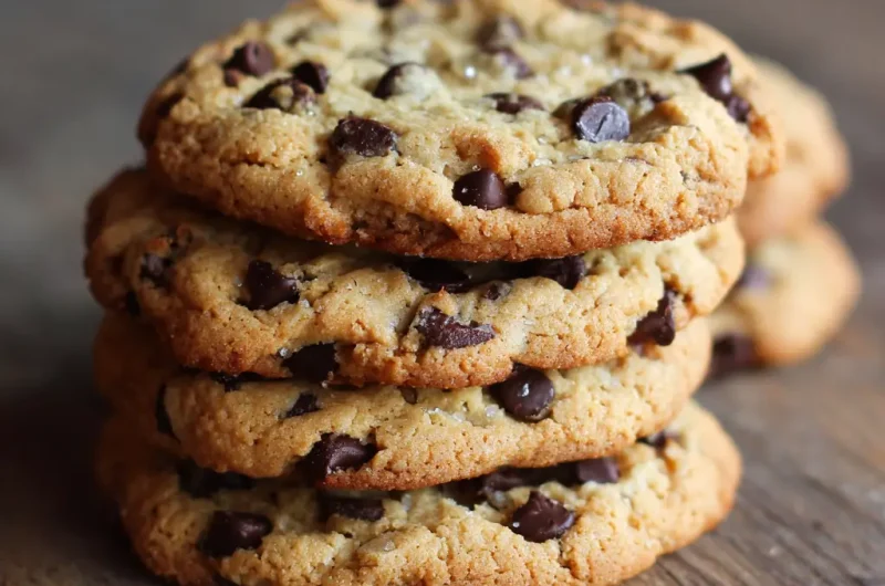 Thick Chewy Chocolate Chip Cookies