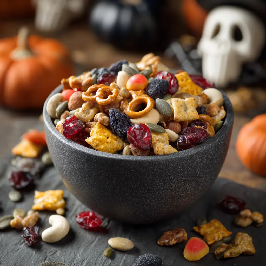 Halloween Trail Mix Recipe