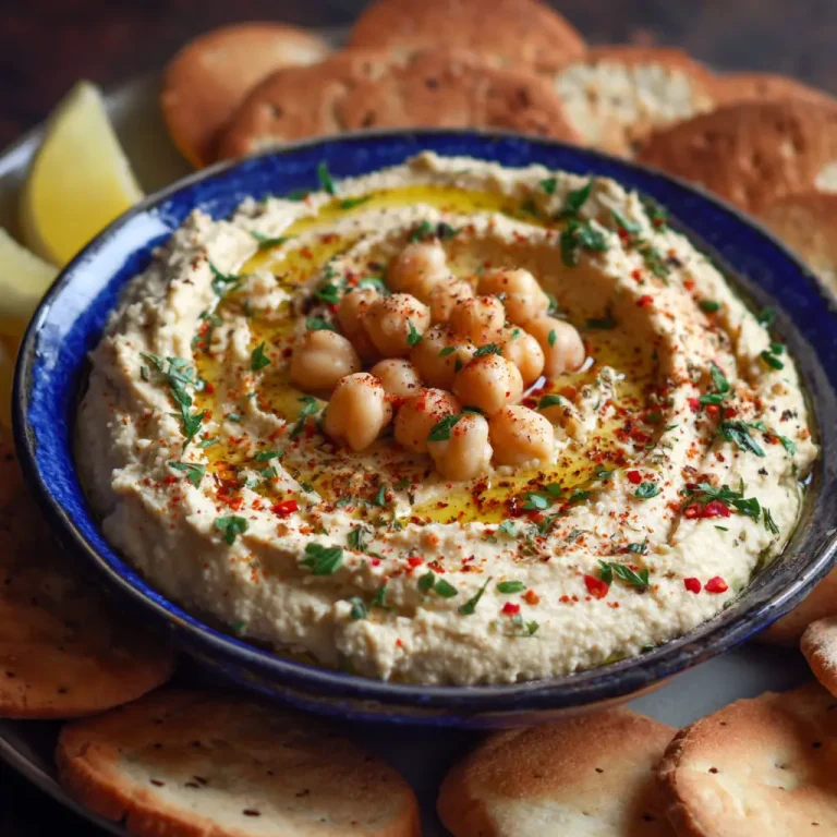 Mediterranean Hummus Recipe
