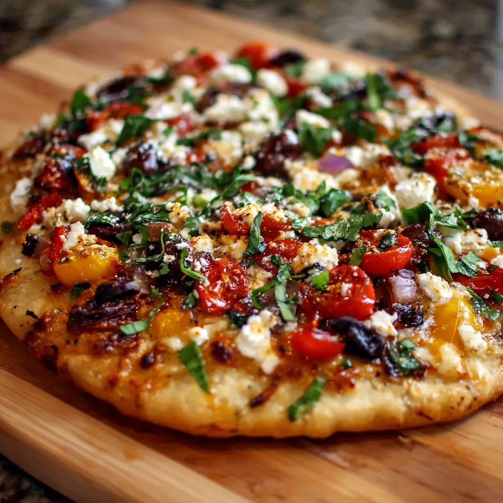 Mediterranean Pizza Recipe