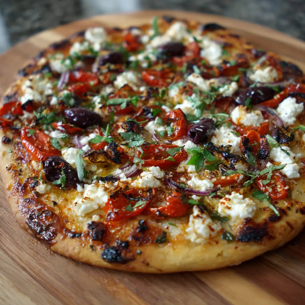 Mediterranean Pizza Recipe