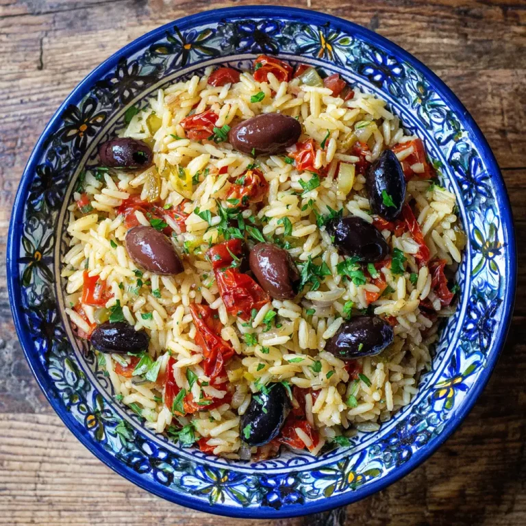 Mediterranean Rice Recipe
