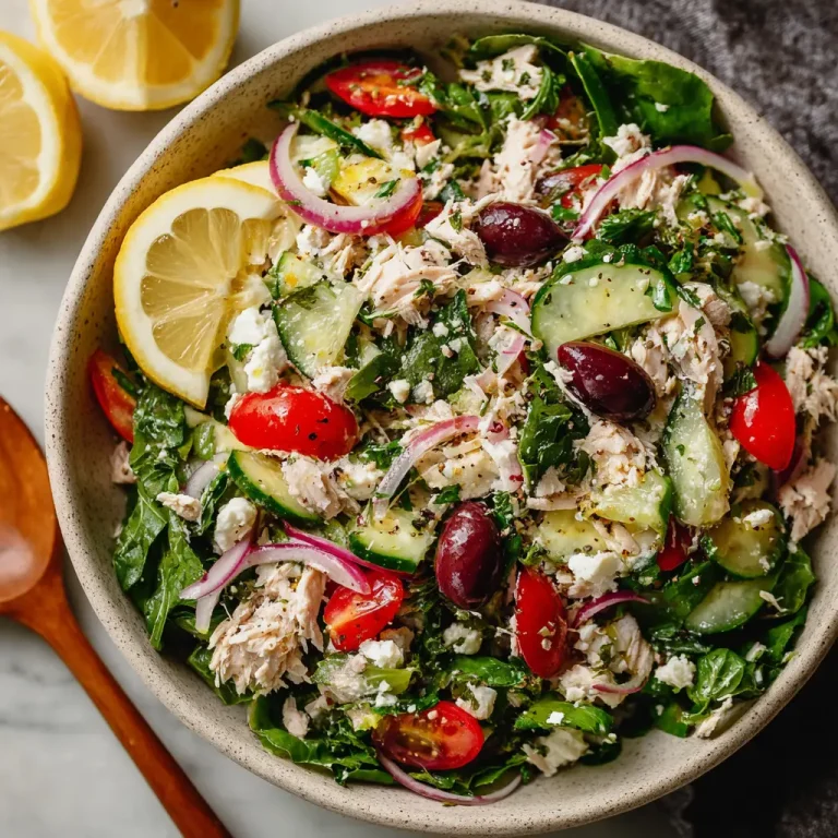 Mediterranean Tuna Salad Recipe