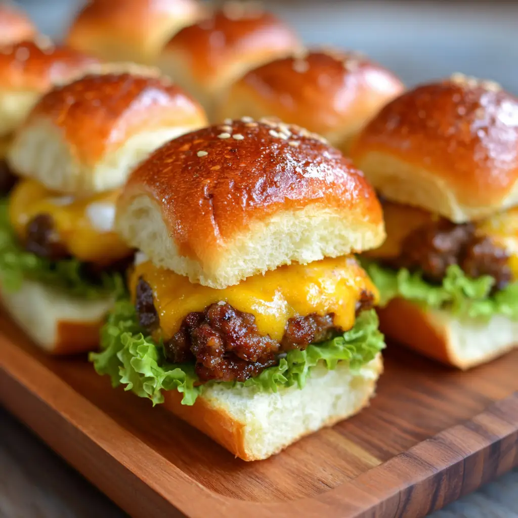 Pioneer Woman Cheeseburger Sliders