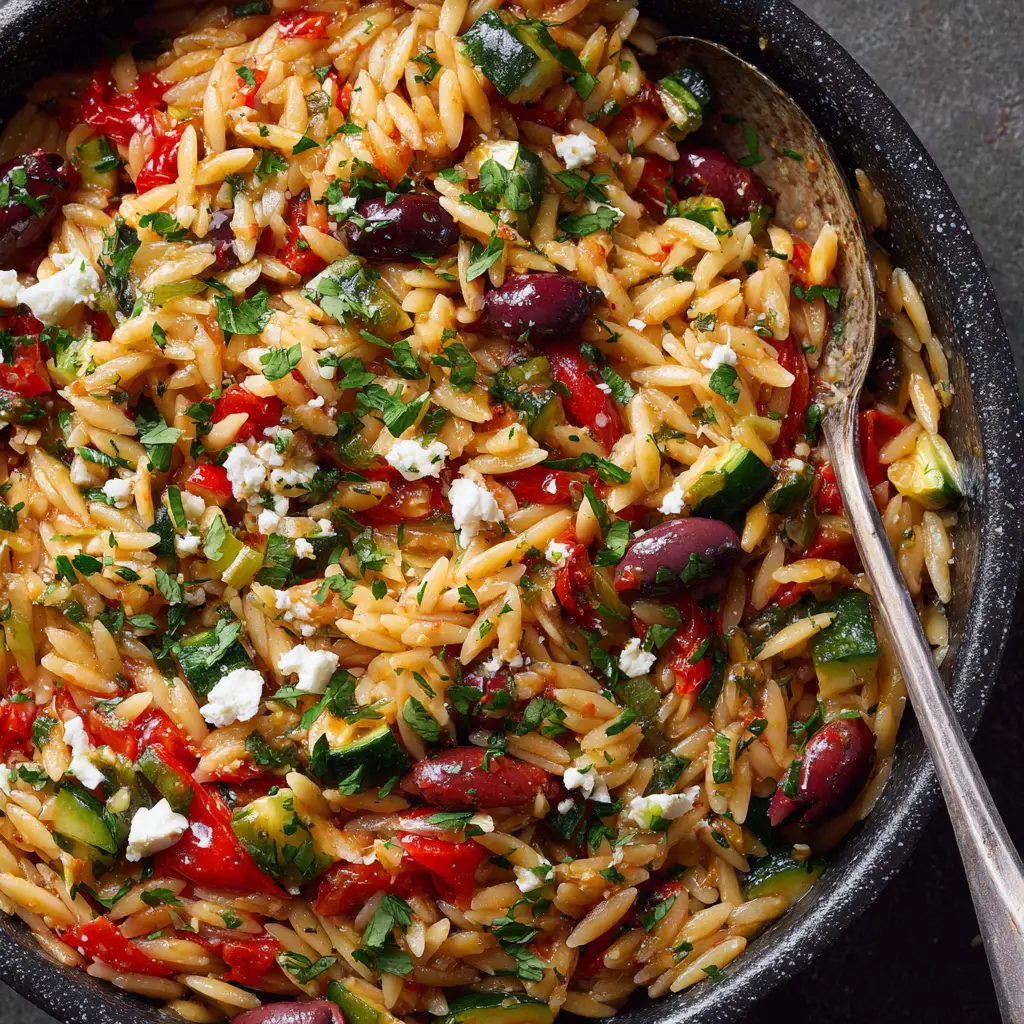 Mediterranean Orzo Recipe