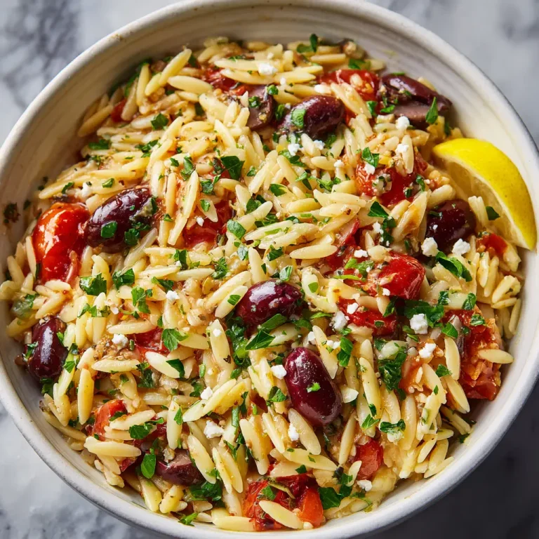 Mediterranean Orzo Recipe