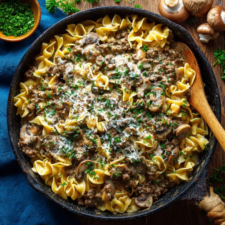 Ground Beef Stroganoff Recipe